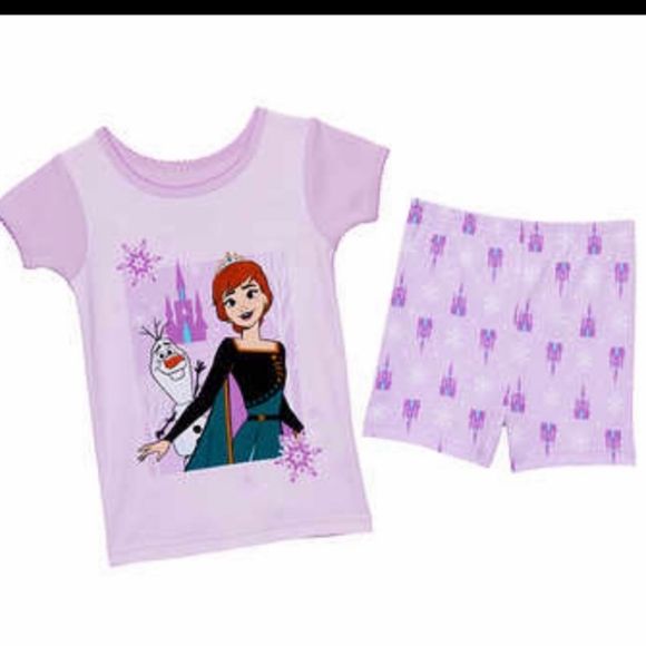 Pajamas Disney Frozen II Size 4T - Picture 3 of 3